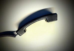 Ein Telefonhöhrer