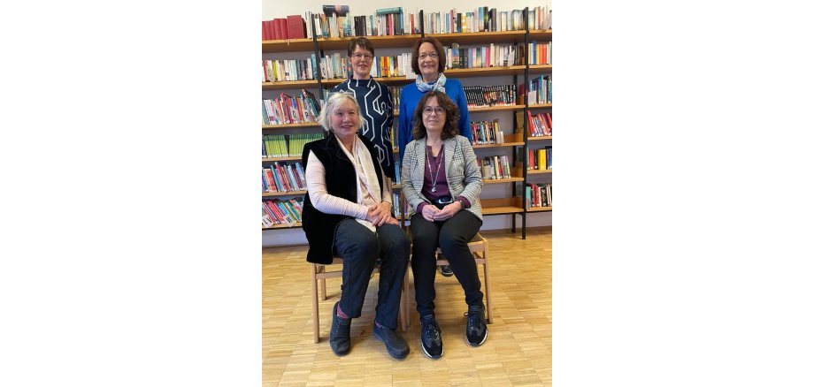 Mitarbeiterinnen der Bücherei in Pech