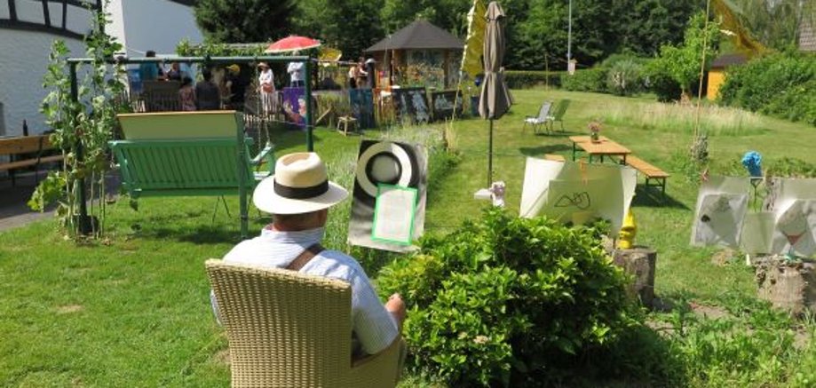 Blick in den Garten. (Foto: Gemeinde Wachtberg/mm)