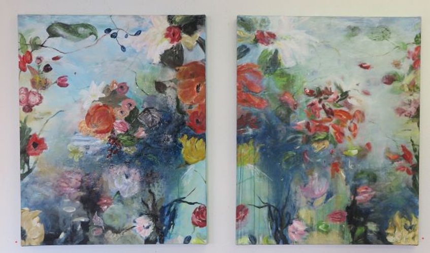 Atelier 18/80: Kunst von Ellen Lendzian-Wiendieck. (Foto: Gemeinde Wachtberg/mm)