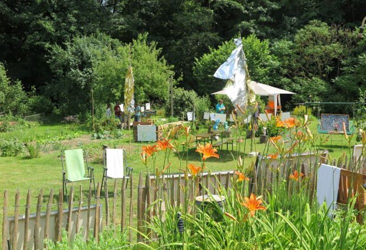 Blick in den Garten. (Foto: Gemeinde Wachtberg/mm)