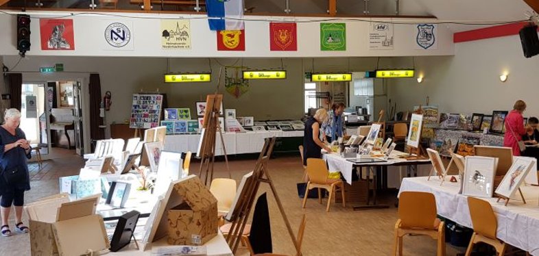 Kunstkreis-Kunstmark im Henseler Hof. (Foto: Gemeinde Wachtberg/mf)