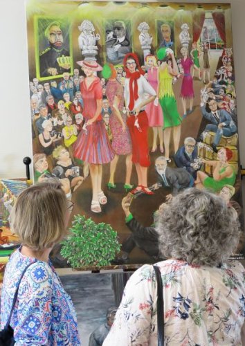Kunstvielfalt von Willi Zettelmeier. (Foto: Gemeinde Wachtberg/mm)