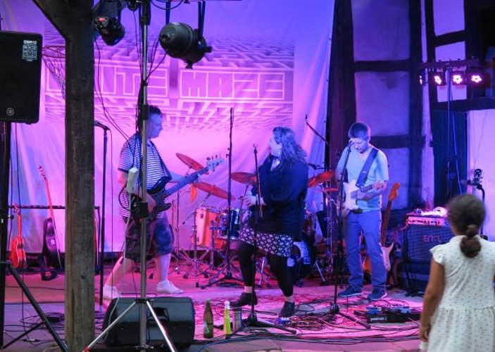 Die Band „White Maze“. (Foto: Gemeinde Wachtberg/mm)