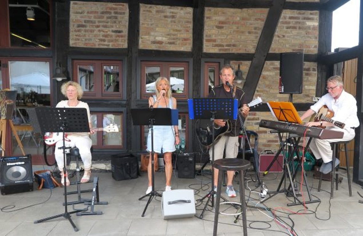 Konzert mit der Band "Teachers Trust". (Foto: Gemeinde Wachtberg/mm)