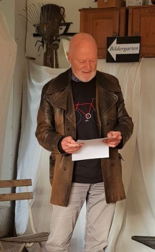 Musiker Christian Bortz war auch mit Begeisterung dabei. (Foto: Gemeinde Wachtberg/mf)