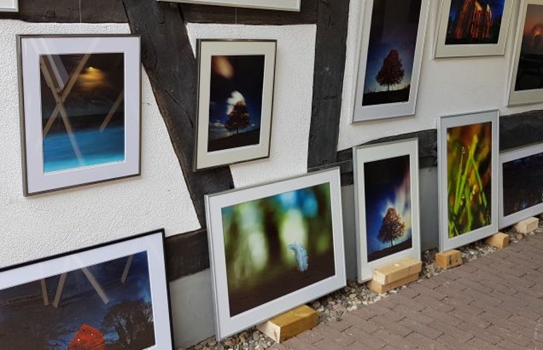 Fotografien von Klaus Ackermann. (Foto: Gemeinde Wachtberg/mf)
