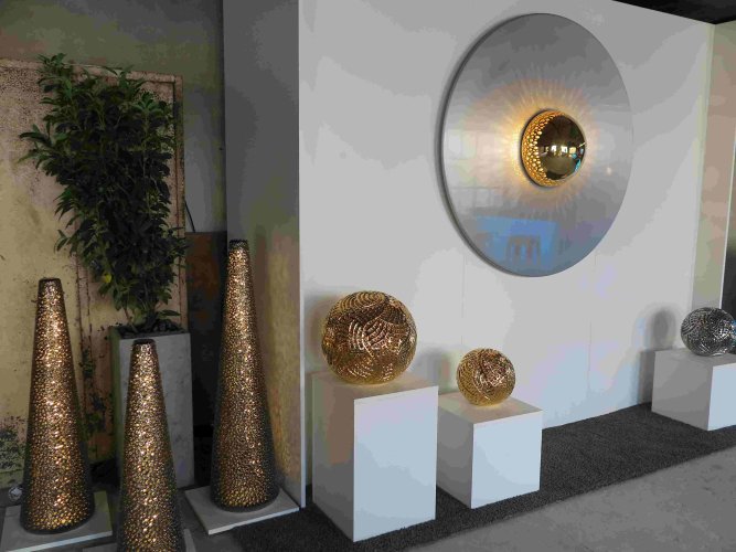 Werkstatt 14 ... mit Ceramic Design Objekten von Gastgeber Peter Hansen. (Foto: Gemeinde Wachtberg/mm)