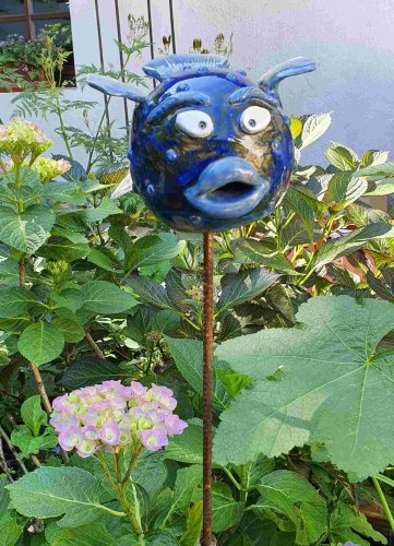 Krueger: Schwimmt da wirklich Ute Kruegers Fisch durchs Grün?! (Foto: Gemeinde Wachtberg/mf)