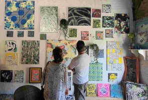Fammels: Kunst-Vielfalt von Tim Fammels. (Foto: Gemeinde Wachtberg/mf)
