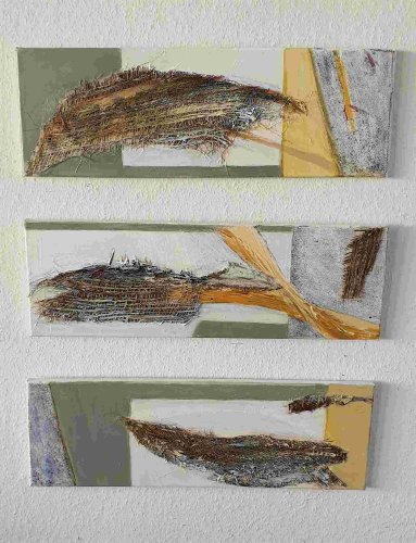 Atelier 18/80: Strukturiertes von Gisela Dauster. (Foto: Gemeinde Wachtberg/mf)