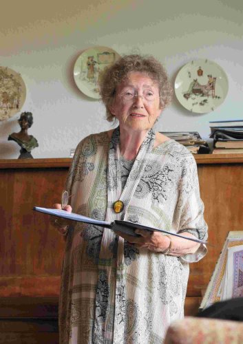Lyrik-Lesung: Lesung „Metamorphosen“ von und mit Ursula Contzen. (Foto: Gemeinde Wachtberg/mm) 