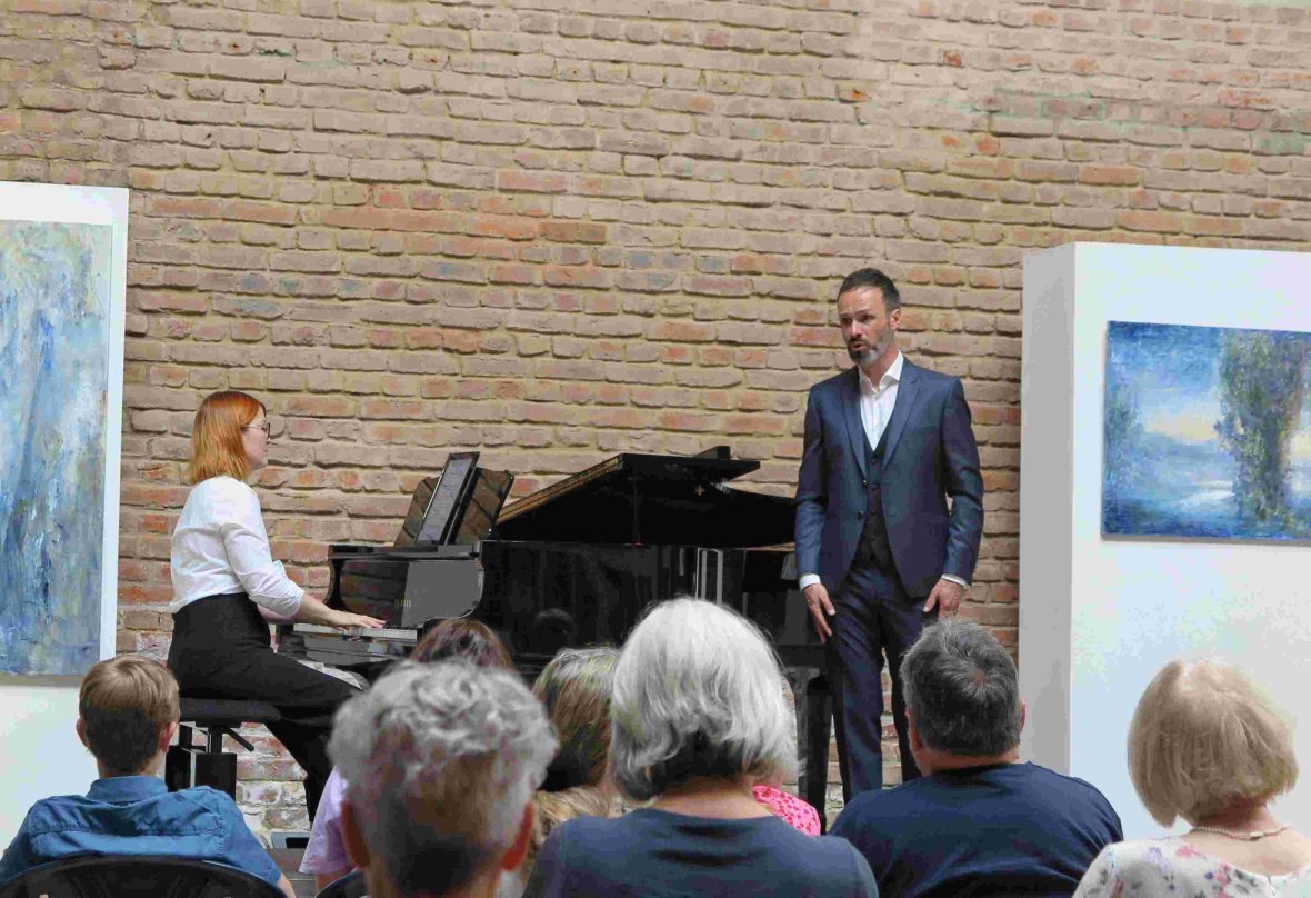 Tenorsänger Nico Heinrich. (Foto: Gemeinde Wachtberg/mm)