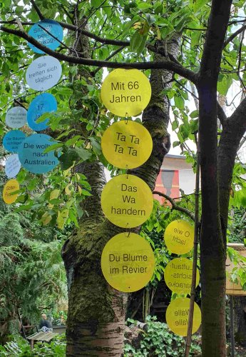 Clever: Installation "unvollendet". (Foto: Gemeinde Wachtberg/mf)
