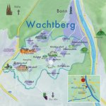 Wachtberg Karte Wachtberg Imagebroschüre (Karte)