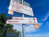 Wegweiser für Radfahrer