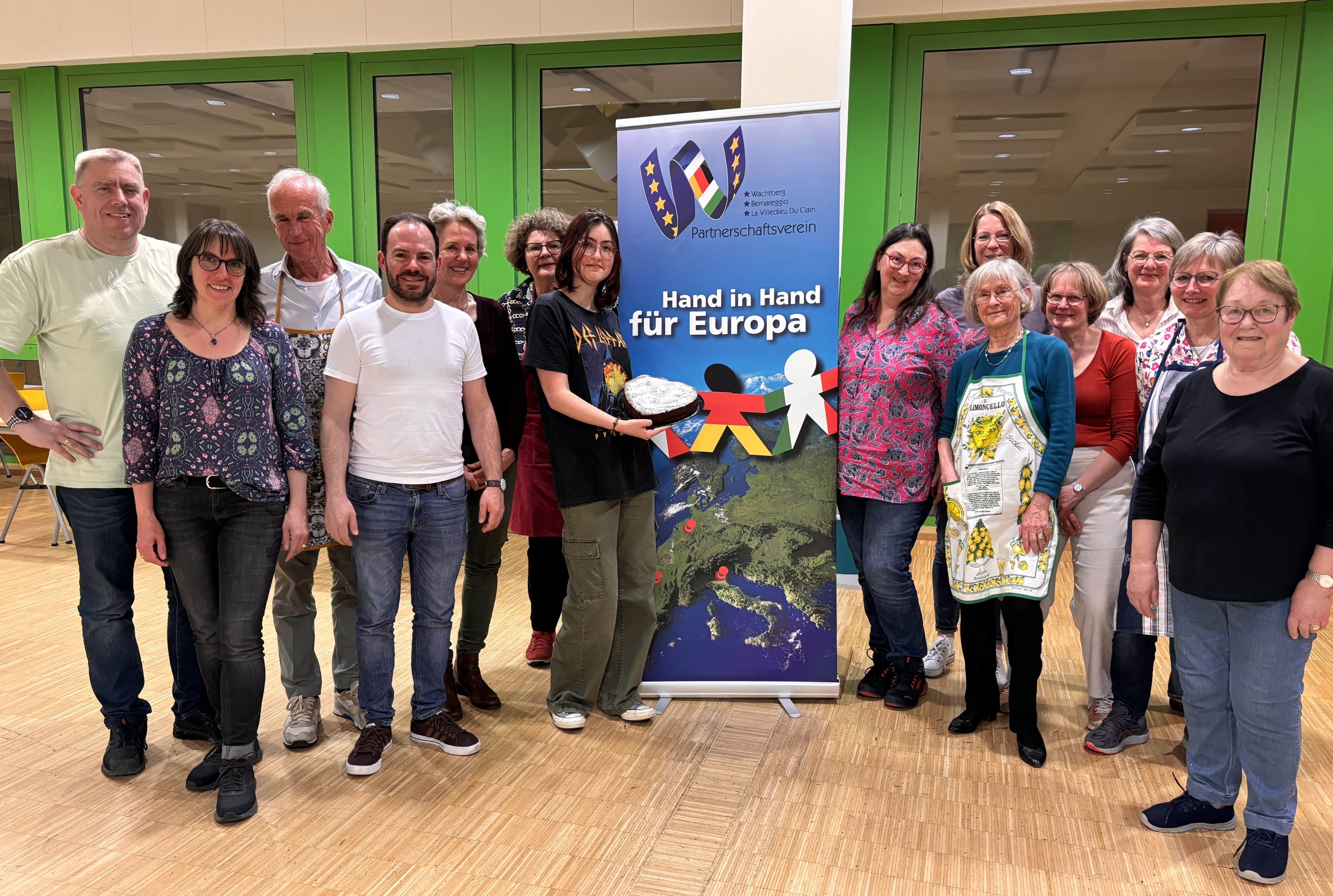 Italienisch kochen mit dem Wachtberg Partnerschaftsverein - das bedeutet gutes Essen und gute Laune.