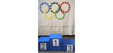 "Olympische Siegertreppe“. 