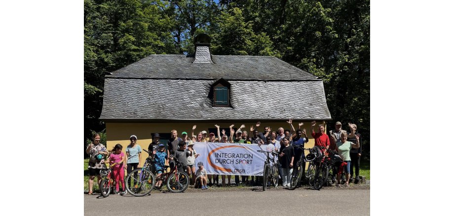 Gruppenfoto der Radreisenden Gruppenfoto der Radreisenden