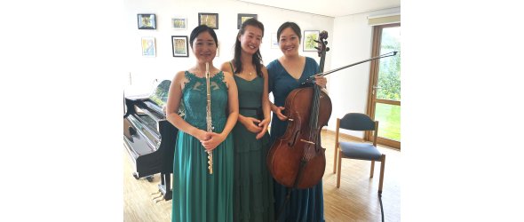 Die Musikerinnen begeisterten mit ihrem virtuosen Spiel Die Musikerinnen begeisterten mit ihrem virtuosen Spiel