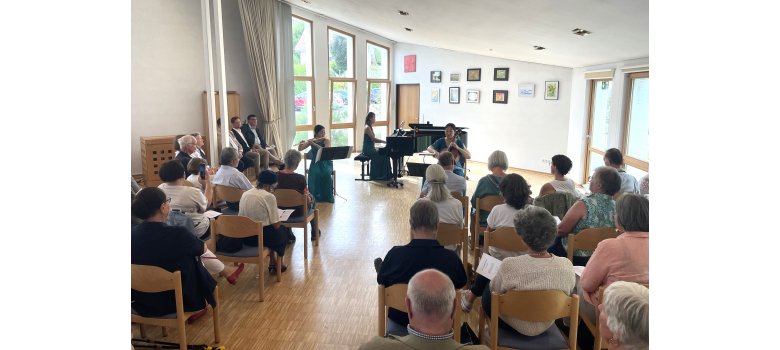 Volles Haus beim Abschlusskonzert der 17. Wachtbegrer Kulturwochen Volles Haus beim Abschlusskonzert der 17. Wachtbegrer Kulturwochen
