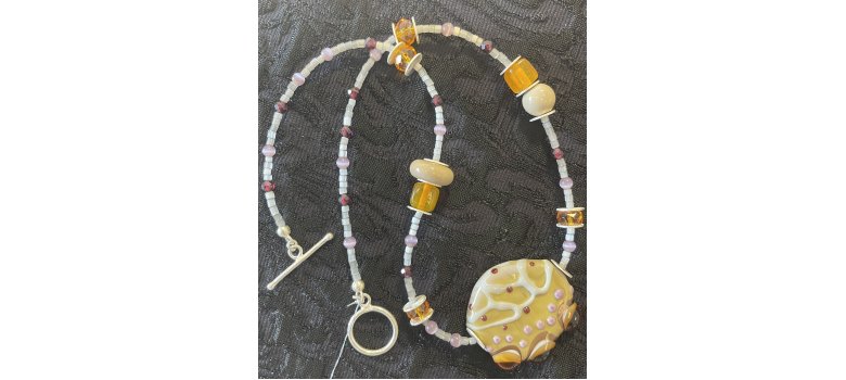 Kette aus Murano-Glas von Anne Mahn