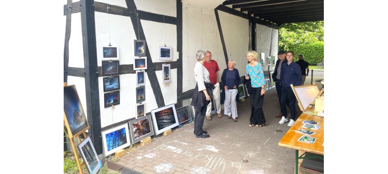 Klaus Ackermann beeindruckte mit seinen Fotos Klaus Ackermann beeindruckte mit seinen Fotos