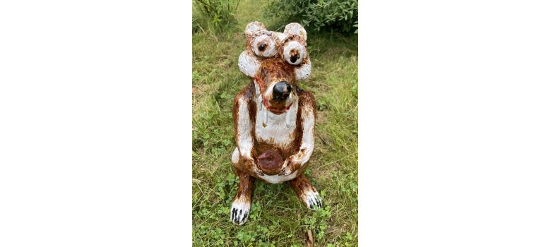 Scrat-Figur aus Ice-Age von Martina Rothmann