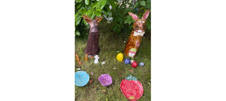 Elch und Hase von Alexandra Wagner