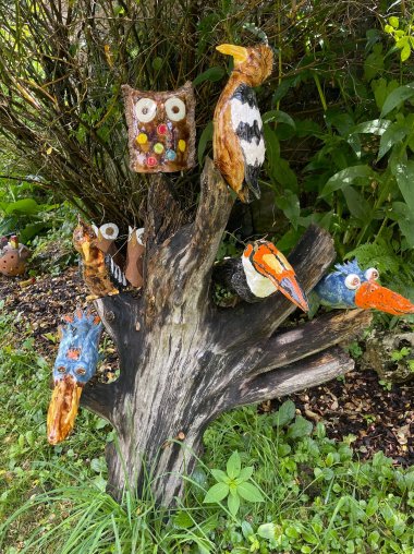Tierfiguren von Renate Zgaga