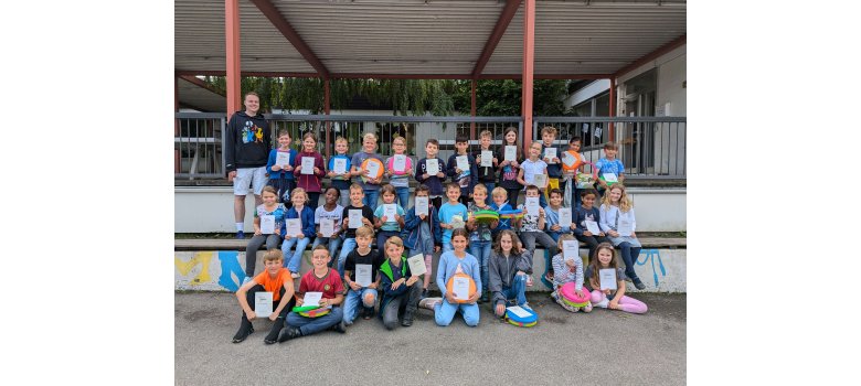 KGS Villip - die Gewinner einer Ehrenurkunde KGS Villip - Gruppenfoto der Gewinner einer Ehrenurkunde