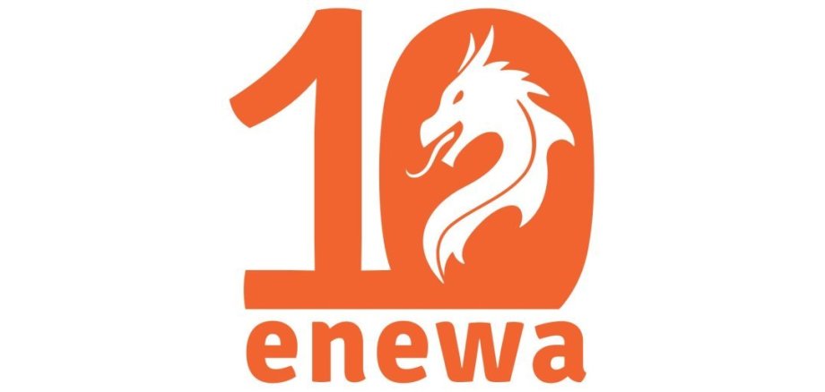 enewa (Logo: 10 Jahre) enewa (Logo: 10 Jahre)