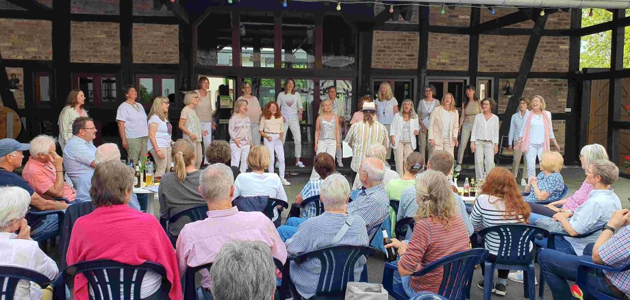 A Cappella vom Feinsten mit den Barberellas. (Foto: Gemeinde Wachtberg/mf)